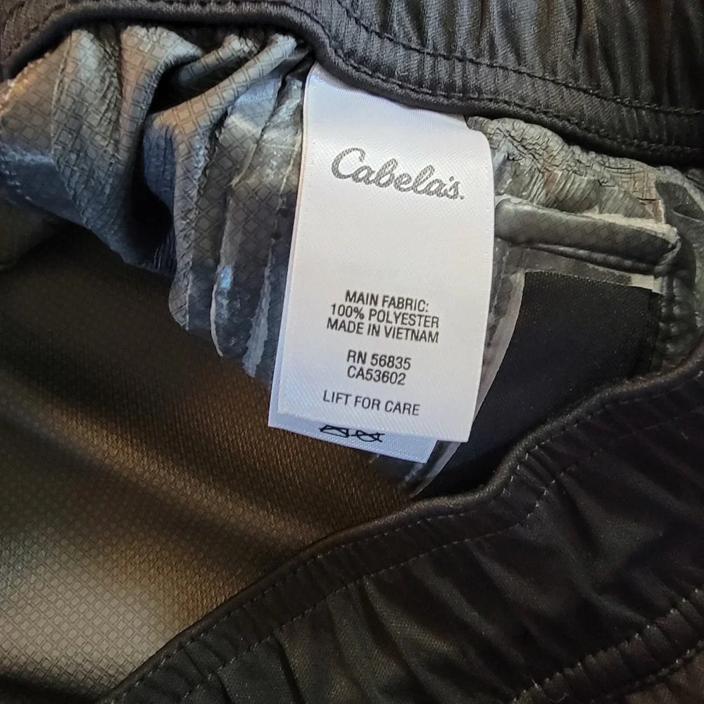 Cabelas Women's Drawstring Polyester Adjustable Ankle Track Pants Size SP - Picture 4 of 7